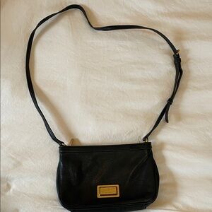 Marc Jacob’s Black Leather Crossbody Bag
